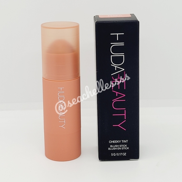 Perky Peach Huda Beauty Cheeky Tint Blush Stick Brand New in Box - Picture 1 of 16